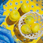 lemons, watercolor