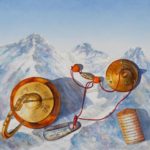 Tibet, watercolor